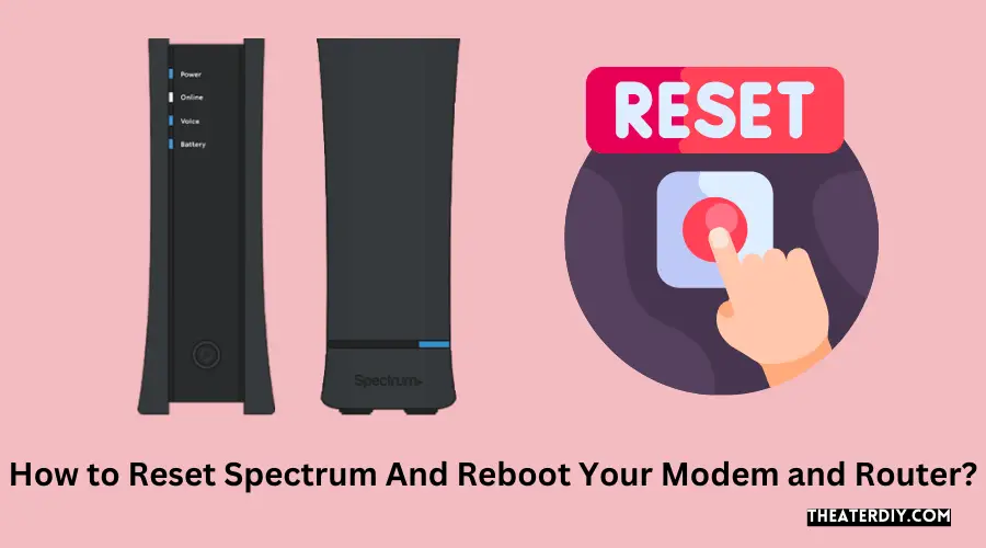 How To Reset Spectrum And Reboot Your Modem And Router