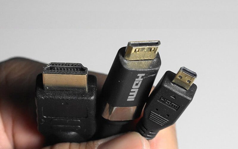 cual es la diferencia entre video mini hdmi vs micro vs hdmi