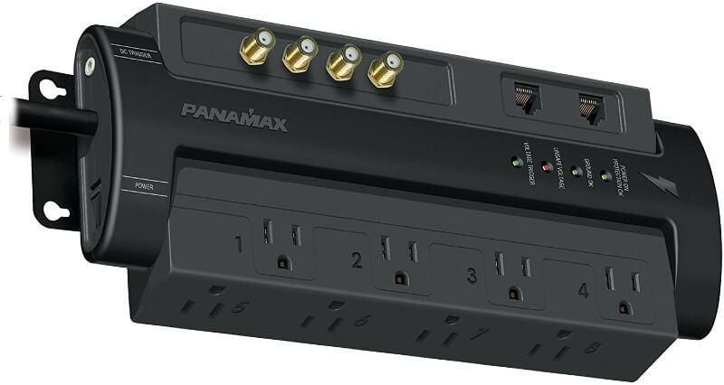 Panamax M8 AV PRO 8 Outlet Home Theater Power Management System