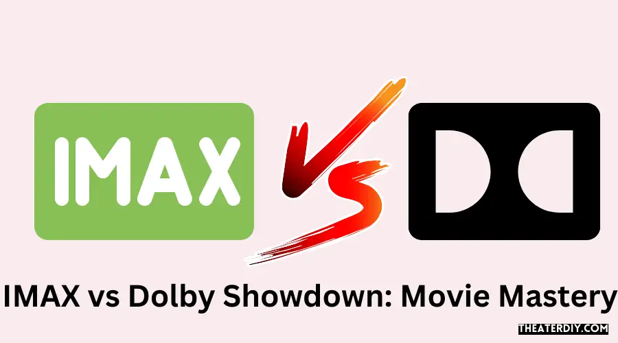 IMAX vs Dolby Showdown Movie Mastery