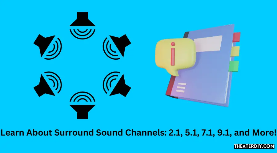 Learn About Surround Sound Channels 2.1, 5.1, 7.1, 9.1, and More!