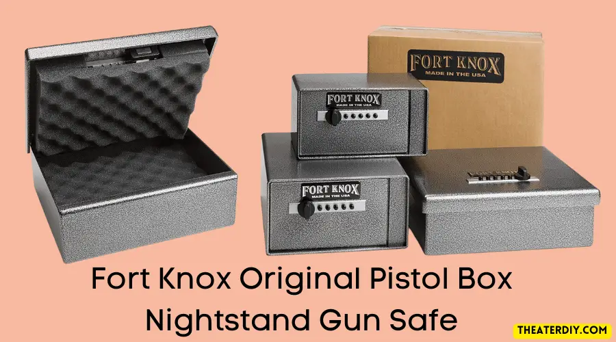Fort Knox Original Pistol Box Nightstand Gun Safe