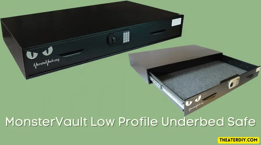 MonsterVault Low Profile Underbed Safe