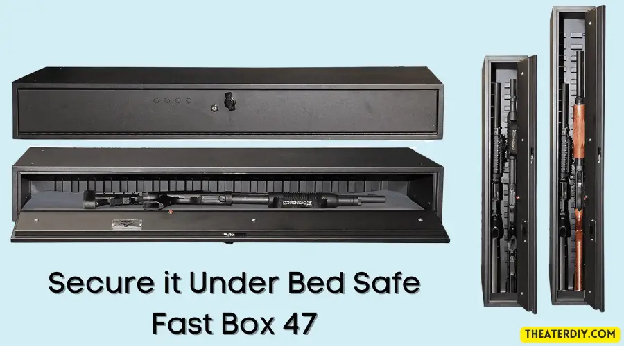 Secure it Under Bed Safe Fast Box 47