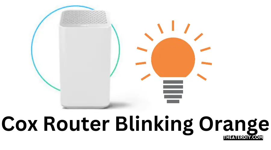 Cox Router Blinking Orange