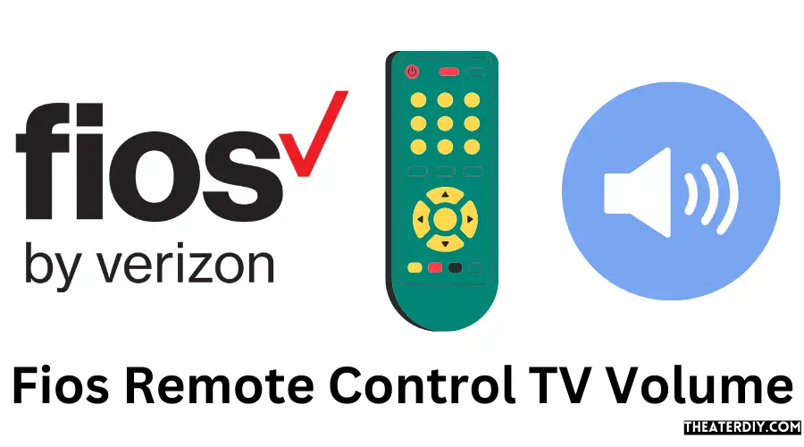 Fios Remote Control TV Volume