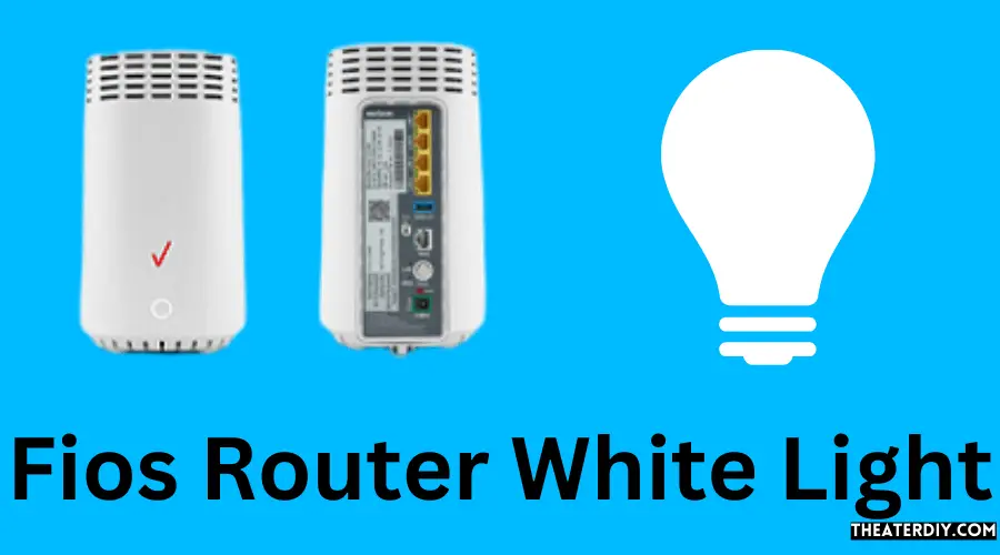 Fios Router White Light