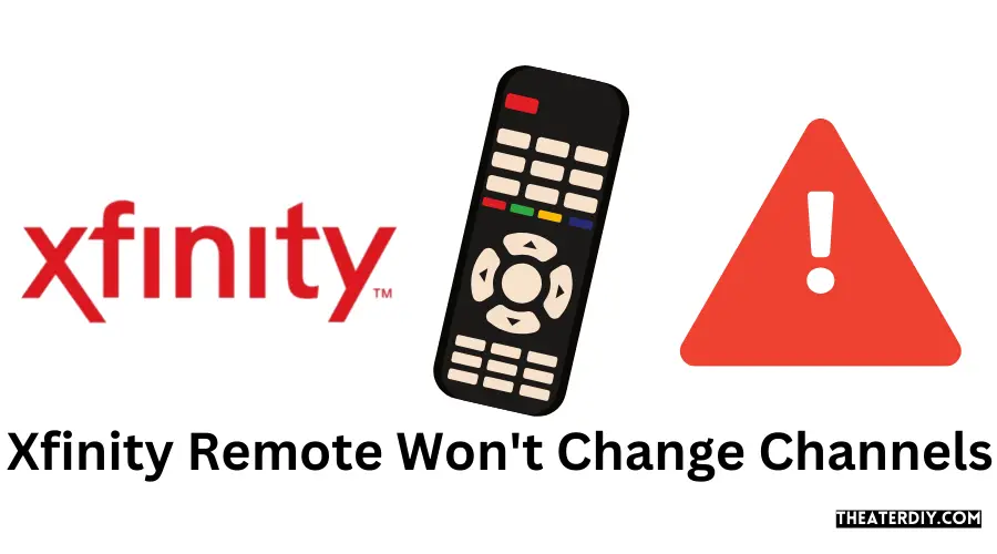 Xfinity Remote Won't Change Channels