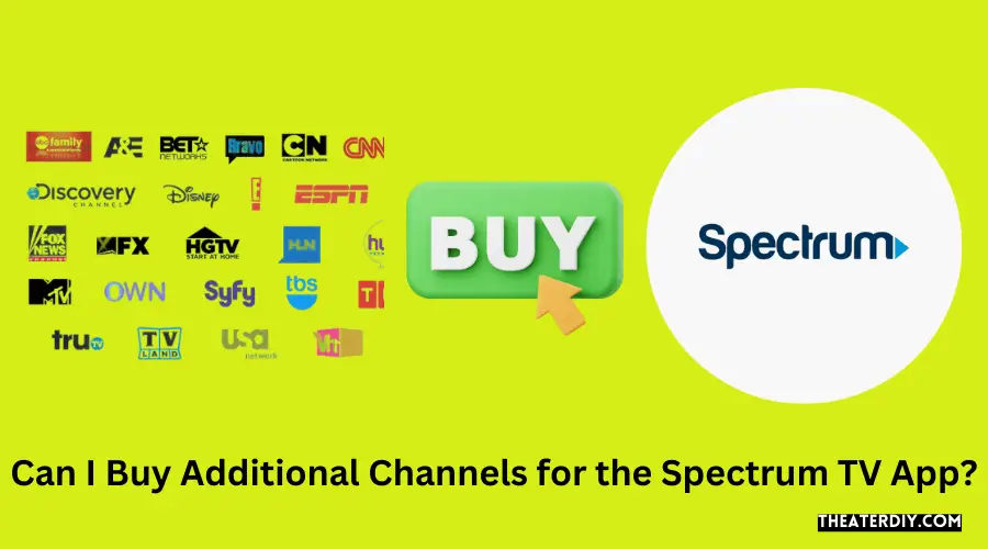 Can I Buy Additional Channels for the Spectrum TV App?