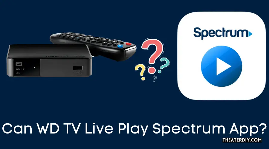 Can WD TV Live Play Spectrum App?