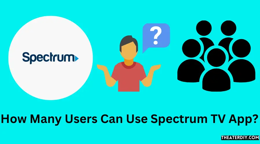 How Many Users Can Use Spectrum TV App?