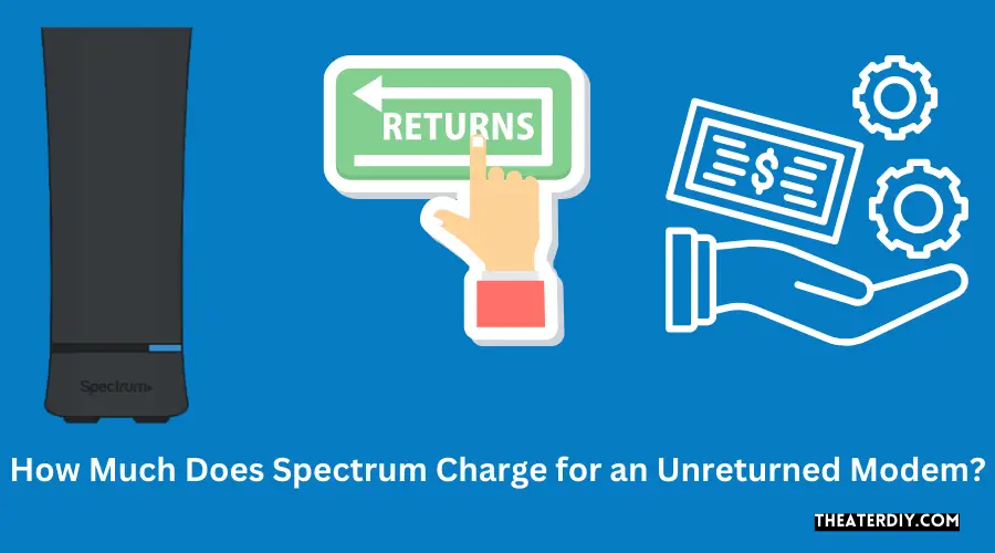 How Much Does Spectrum Charge for an Unreturned Modem?