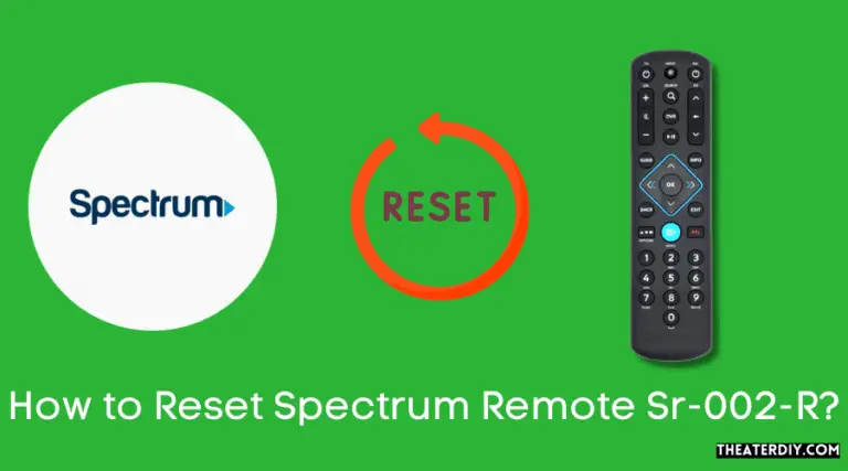 How To Reset Spectrum Remote Sr R