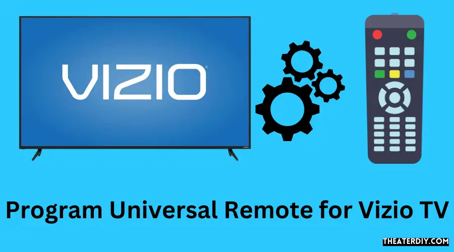 Program Universal Remote for Vizio TV