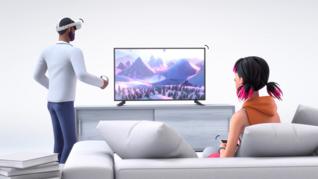 Casting Oculus Quest 2 To A Samsung Tv: I Used A Laptop