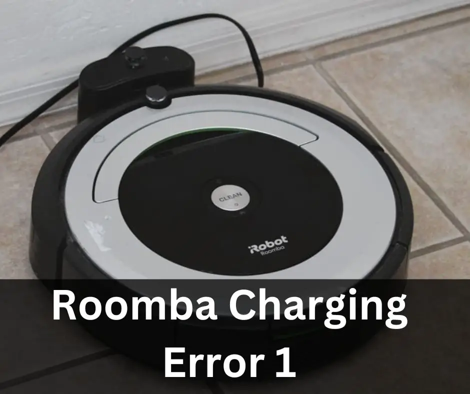 Roomba Charging Error 1 – Keep The The Battery Compartment Clean