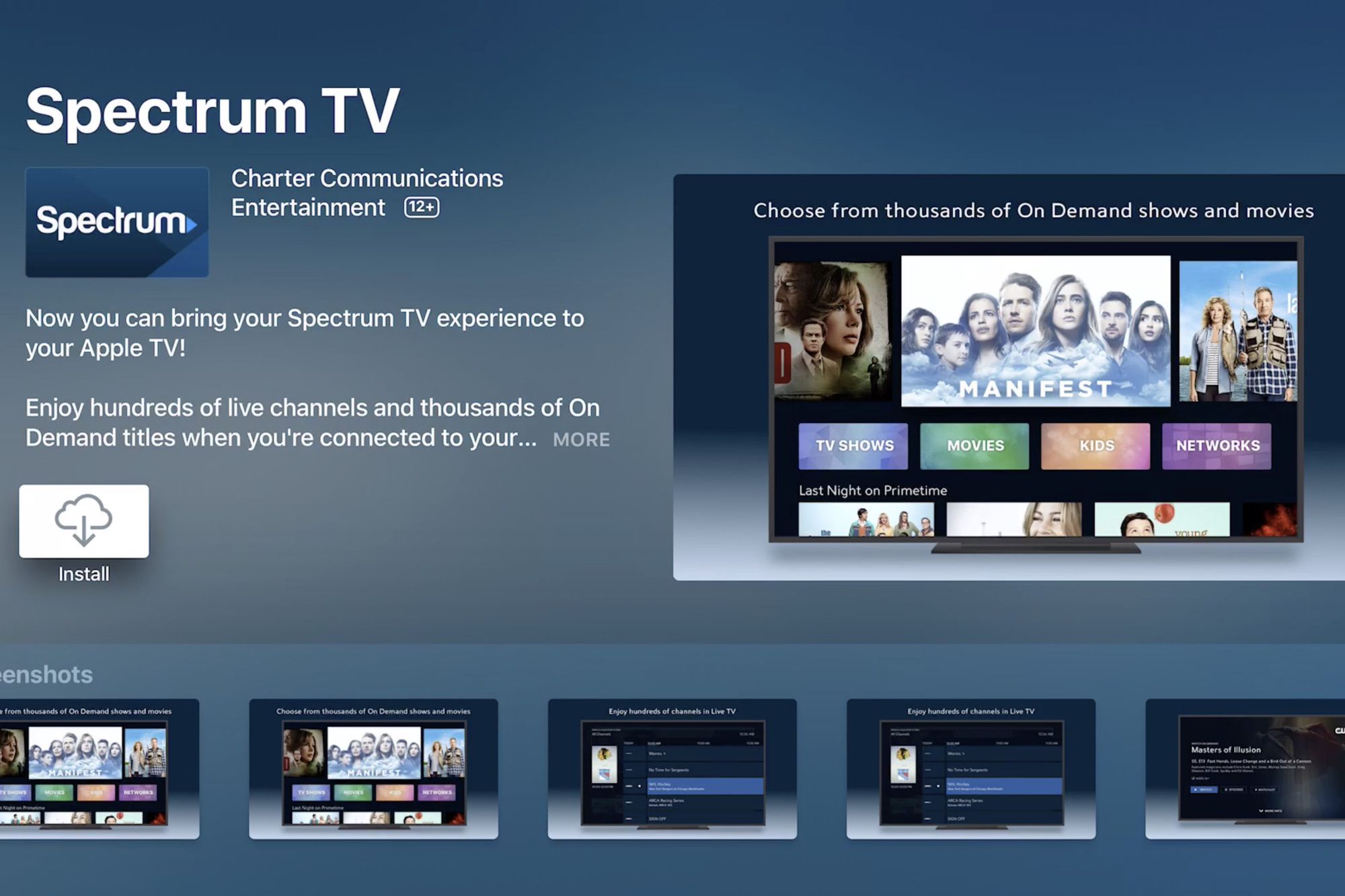 Download Spectrum Tv App on Samsung Tv