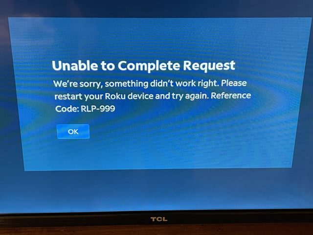 Rlp 999 Spectrum Roku