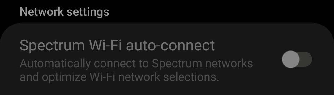 Spectrum Wifi Profile Not Working