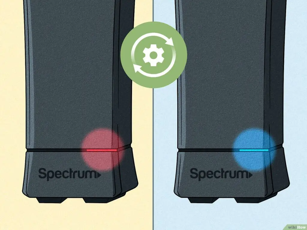 Why is Spectrum Router Blinking Red