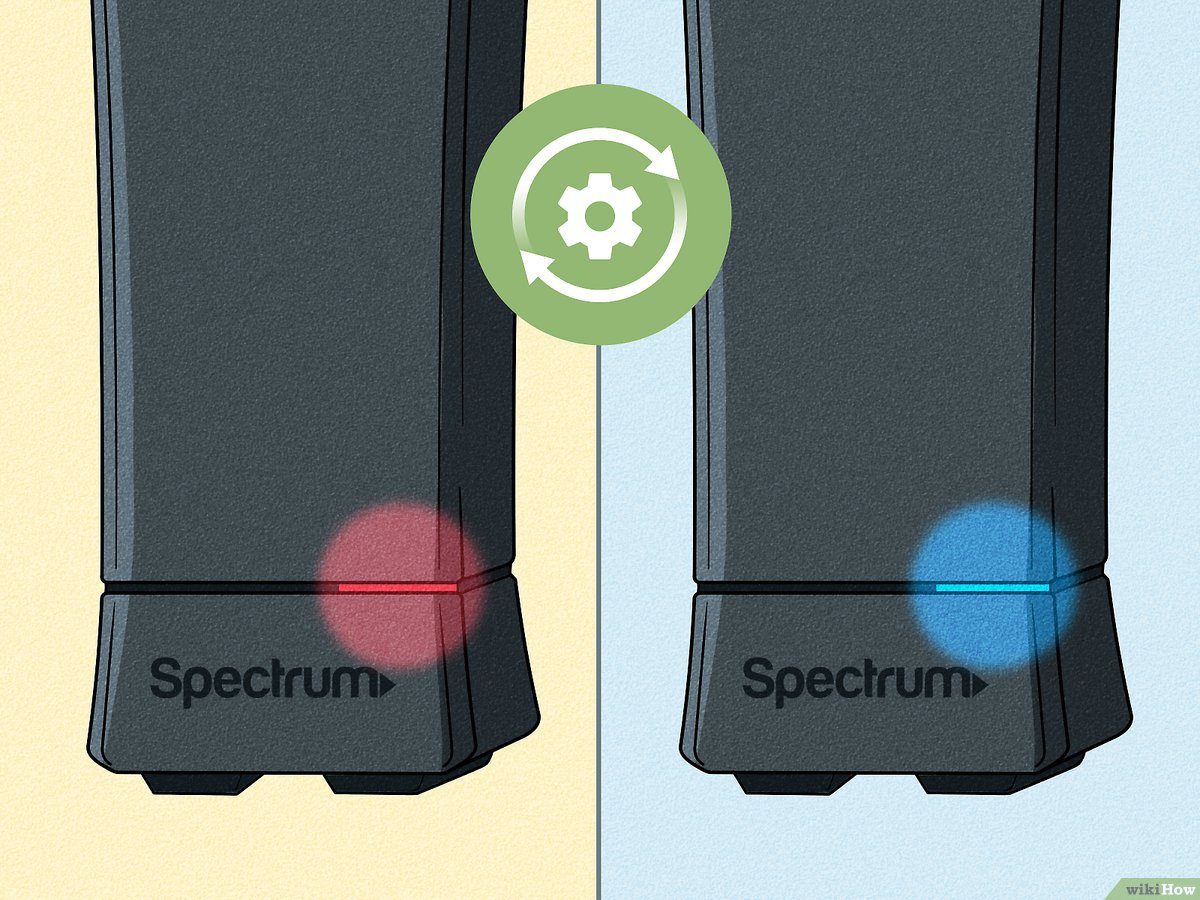 Why is Spectrum Router Blinking Red