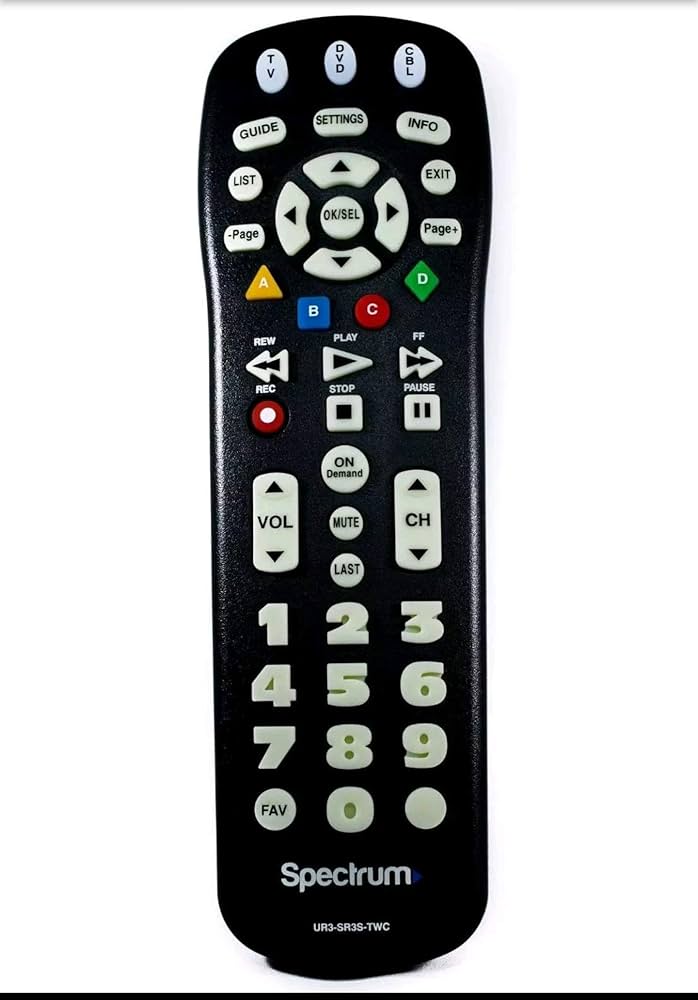 How to Program Spectrum Remote to Tv Ur3-Sr3S