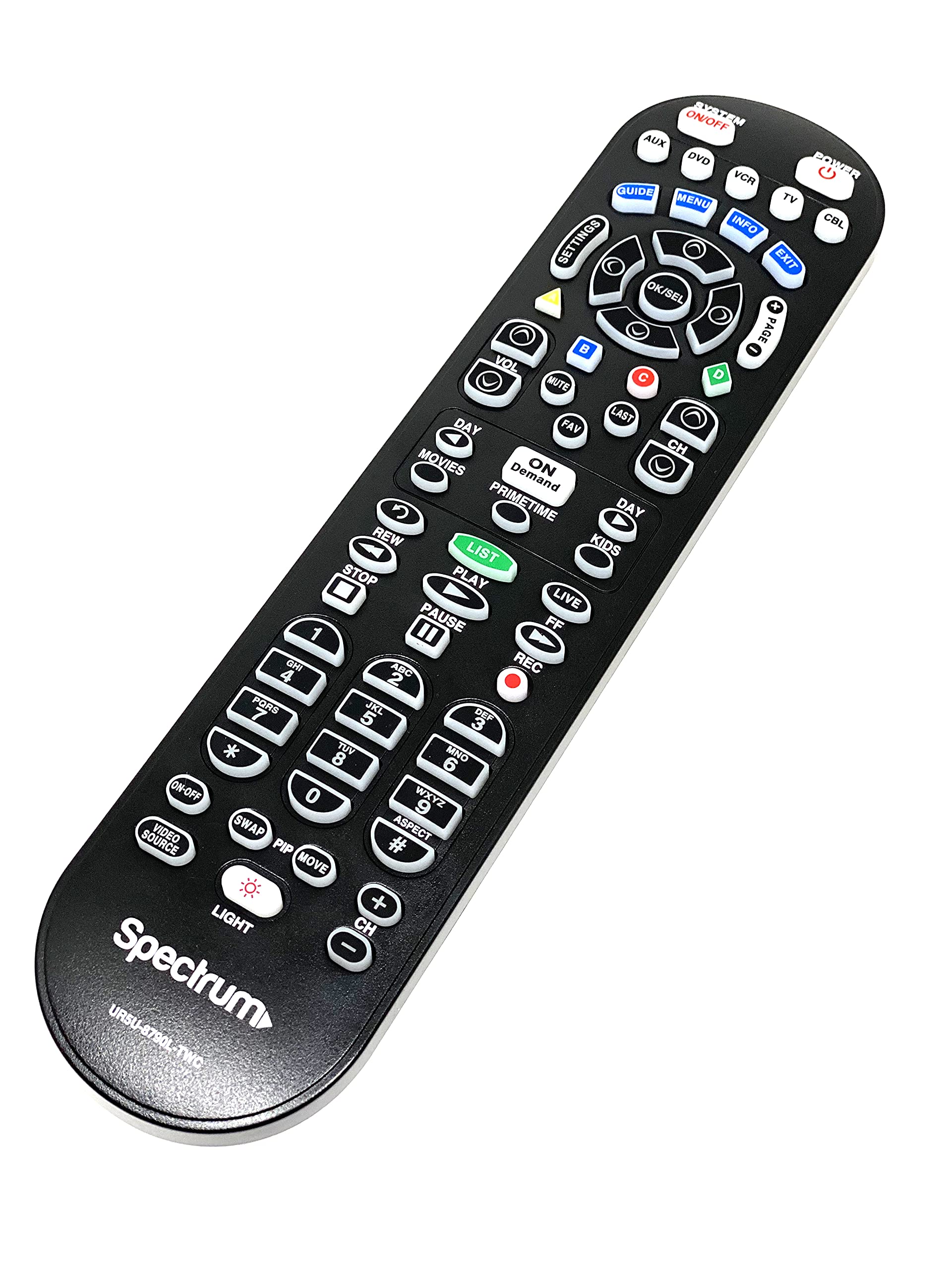 How to Program Spectrum Remote Ur5U-8780L-Twc
