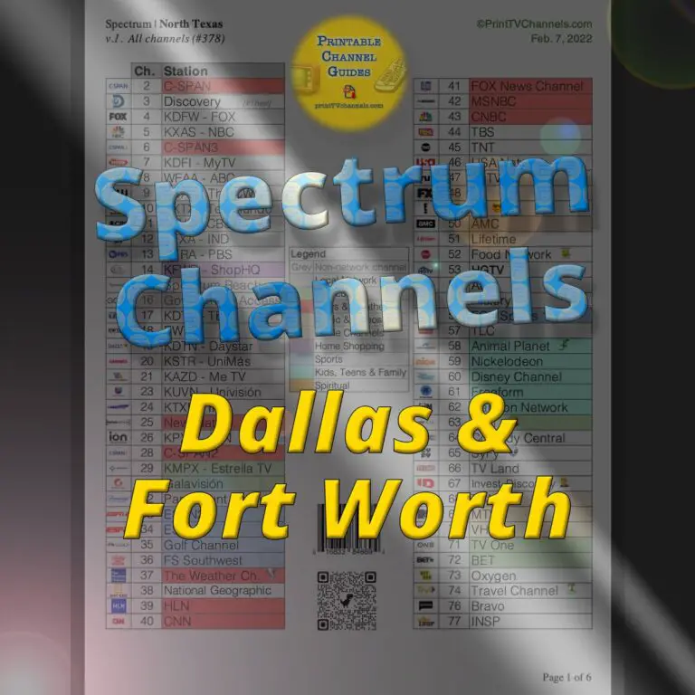 What Number is Golf Channel on Spectrum : Ultimate Guide & Channel ...