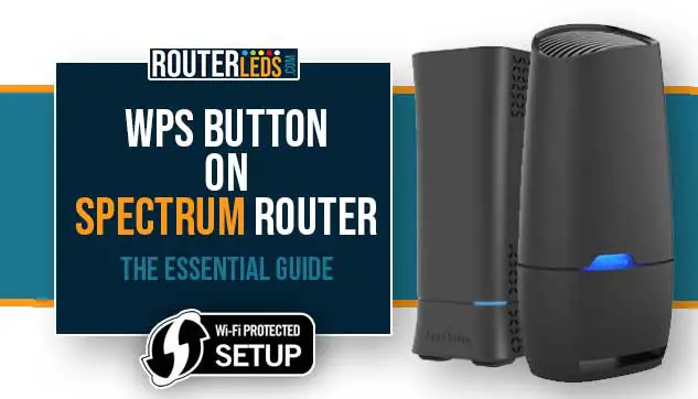Where is the Wps Button on a Spectrum Router
