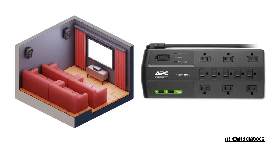Learn About the 10 Best Surge Protectors for Home Theaters! Best Buy 10 Stores Apc Surgearrest 11 Outlet2 Usb Surge Protector P11U2